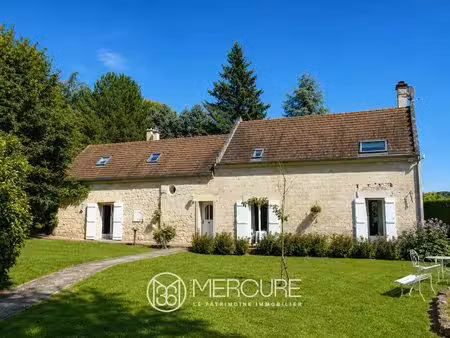 aisne - maison  dependance et jardin