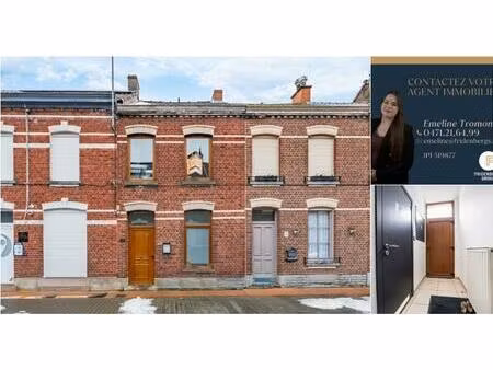 maison à vendre à rue de la gendarmerie 39 quiévrain (vbd71560)