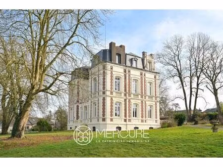 nord  très beau château familial au cœur de la thiérache