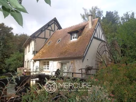 pacy sur eure  propriété de charme avec moulin et maison d'amis en bordure de l’eure