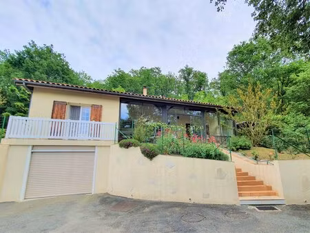 3 chambres  un sous sol et vues proche d'eymet