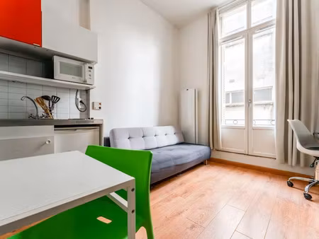 vente appartement 1 pièce 14 m² à tours (37000)  48 000 €