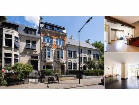 maison de maître à vendre avec garage et terrasse   ixelles (vbd71670)