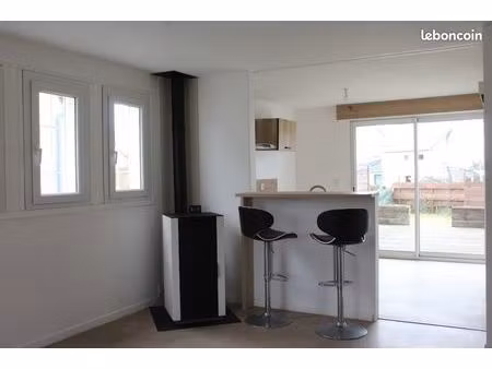 grand t5 lumineux – terrasse & jardin – saint-brieuc