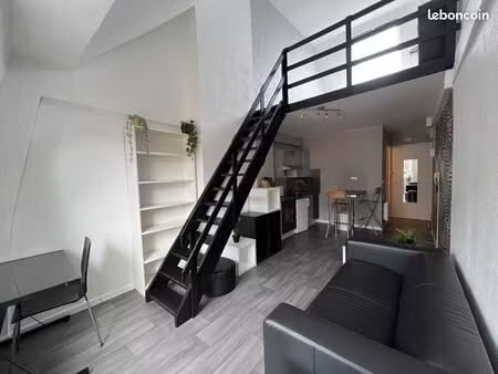 appartement studio t2 duplex 32m2  vieux lille