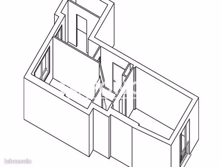 appartement 2 pièces 39 m²