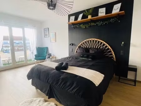 studio premium 33m² avec balcon – 5 min gare – meublé & équipé