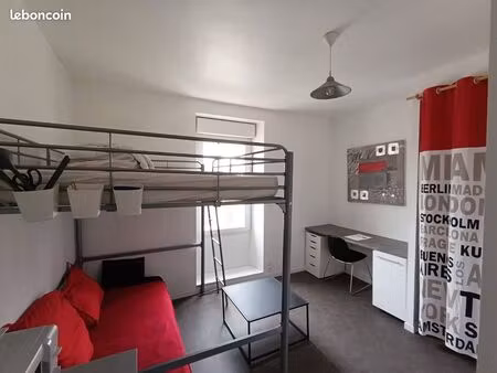 studio meublé quartier pasteur 26 janv