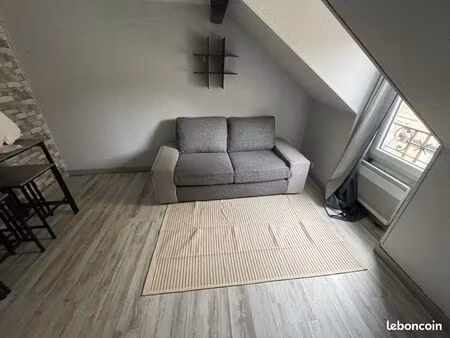 2 pièces à louer en meublé