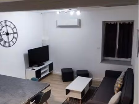 appartement meublé  deux chambres centre ville meximieux