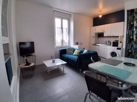 t2 meublé 38 m2 prox cv wifi