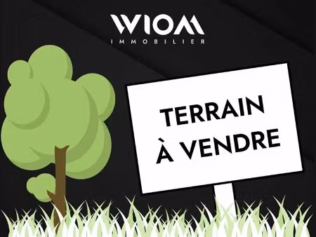 terrain constructible – 688 m² – 15 m de façade