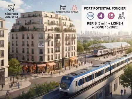 92 sud : ensemble immobilier mixte de rendement – 6 % – triple hub transports