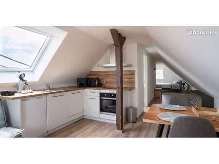 appartement type loft à wissembourg dernier étage  gare  commerces