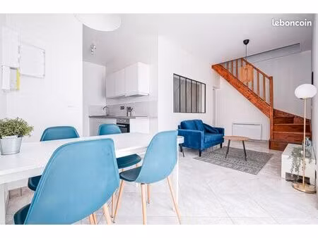 magnifique f3 50m² neuf avec jardin