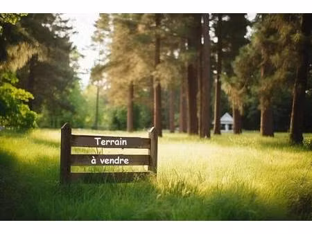 terrain constructible viabilisé à vendre