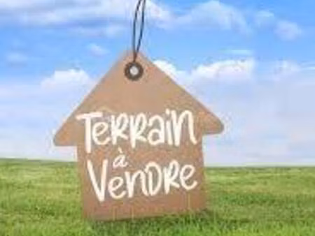terrain constructible à vendre