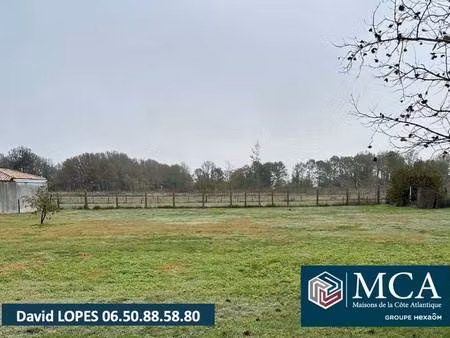 terrain constructible à vendre