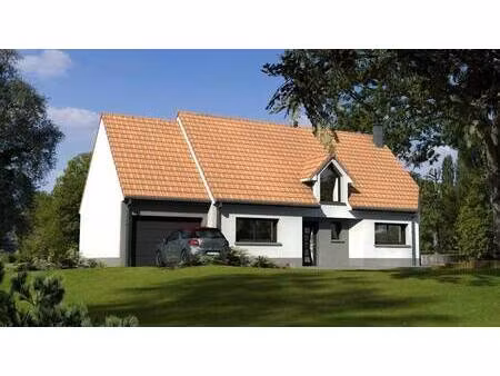 terrain avec maison neuve à vendre