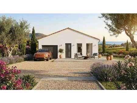 terrain avec maison neuve à vendre