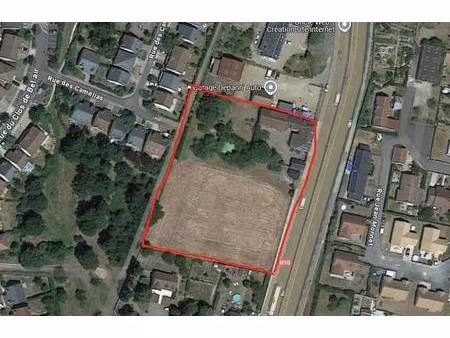 terrain constructible à vendre