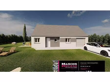 terrain avec maison neuve à vendre