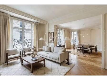 paris 16e - passy / tour - appartement à vendre - 6 pièces - 142 51m² carrez - 4 chambres.