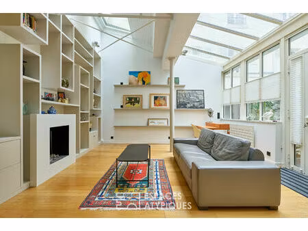 ancien atelier de confection transformé en loft d'architecte - marché cadet