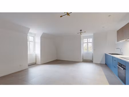 bavilliers magnifique t2 dernier étage rénové avec vu sur pa