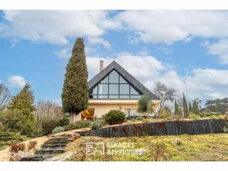 maison d'architecte à la vue imprenable