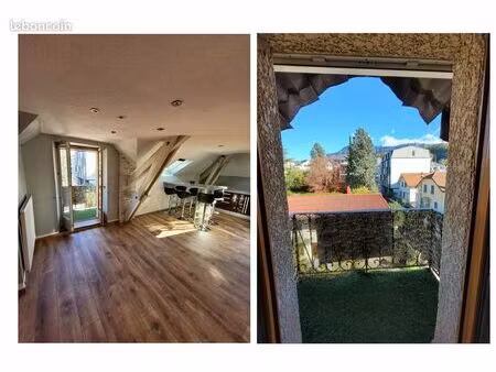 appartement duplex 2 chambres aix-les-bains