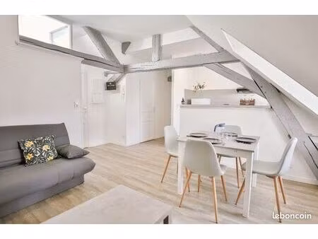 appartement meublé 3 pièces centre avallon