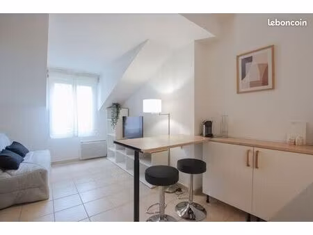 studio meublé - 20m2 - nice riquier