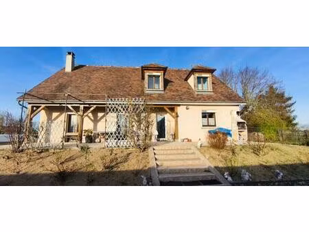 maison maizieres la grande paroisse 5 pièces 151 m2 sous-sol total  piscine couverte
