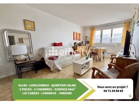 appartement 3 pièces - 64 m²