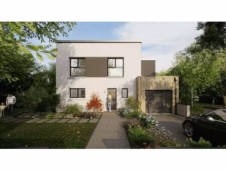 terrain avec maison neuve à vendre