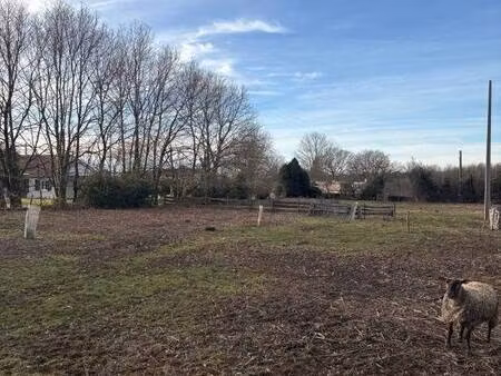 terrain constructible à vendre