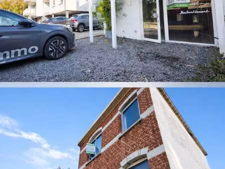 *maison 4 chambres à rénovée +rez commercial + 2 parkings*