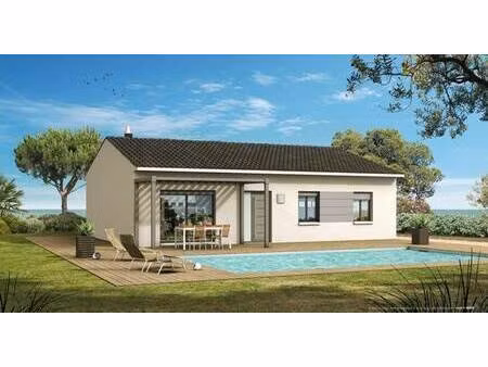 terrain avec maison neuve à vendre