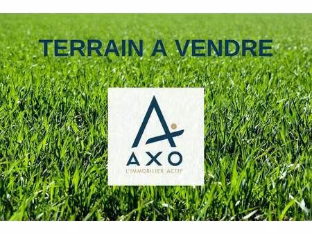 terrain constructible à vendre