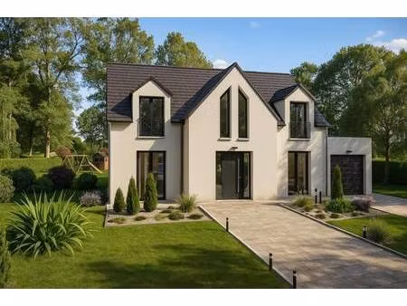 terrain avec maison neuve à vendre