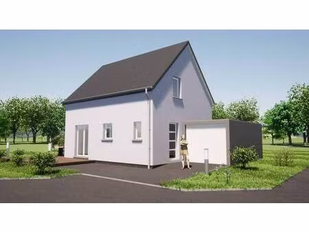 terrain avec maison neuve à vendre