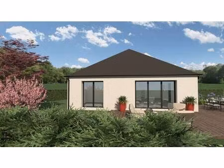 terrain avec maison neuve à vendre
