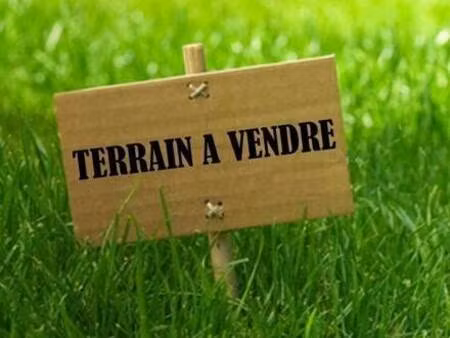 terrain constructible viabilisé à vendre
