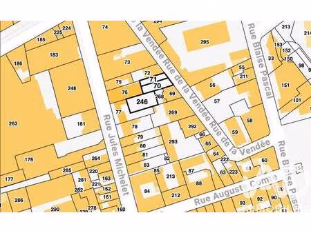 terrain constructible à vendre
