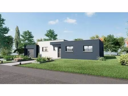 terrain avec maison neuve à vendre