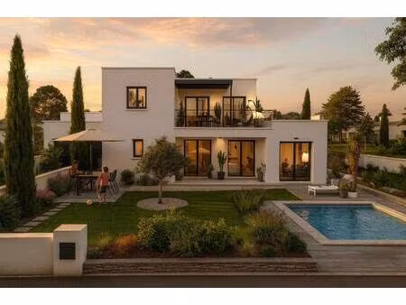 terrain avec maison neuve à vendre