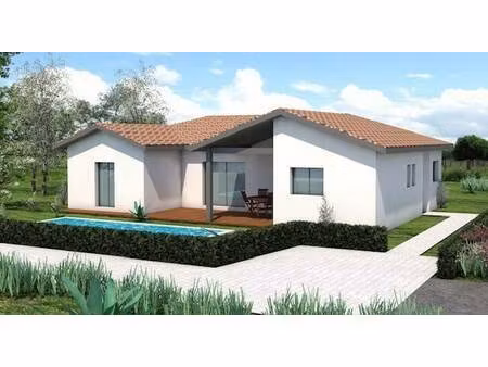 terrain avec maison neuve à vendre