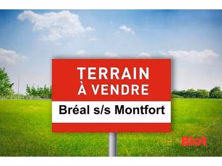 terrain constructible viabilisé à vendre