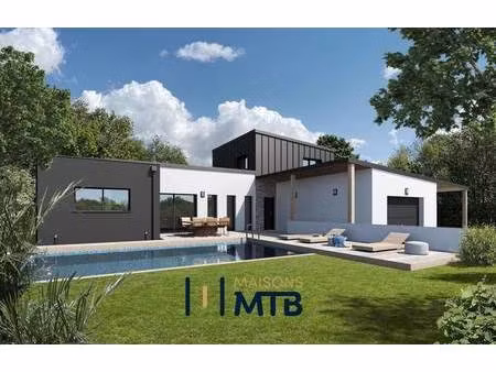 terrain avec maison neuve à vendre